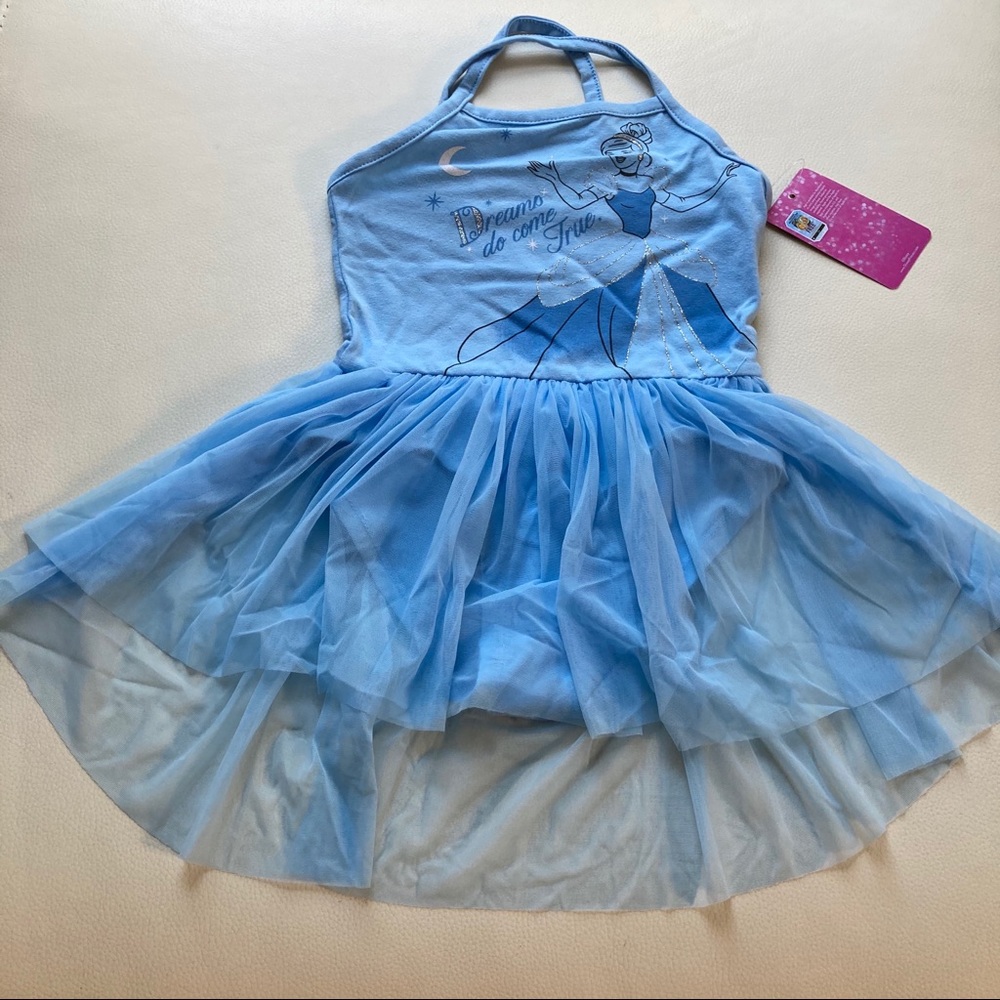 Disney Ballet Leotard Tutu Cinderella Dress - Picture 5 of 9
